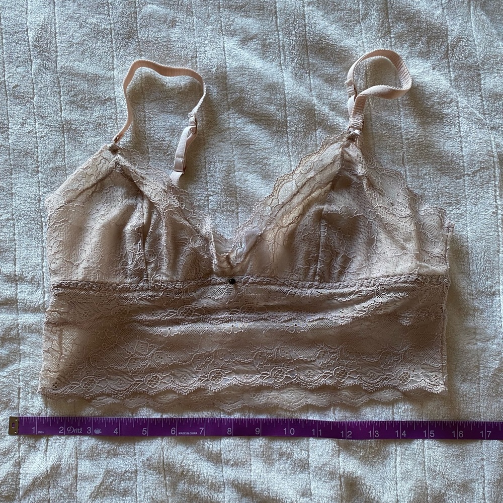 Eberjey Georgette Long-Line Bralette NWOT